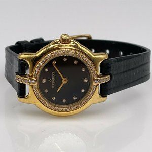 SALE! BERTOLUCCI 18KT GOLD 1CT DIAMOND WATCH! RARE